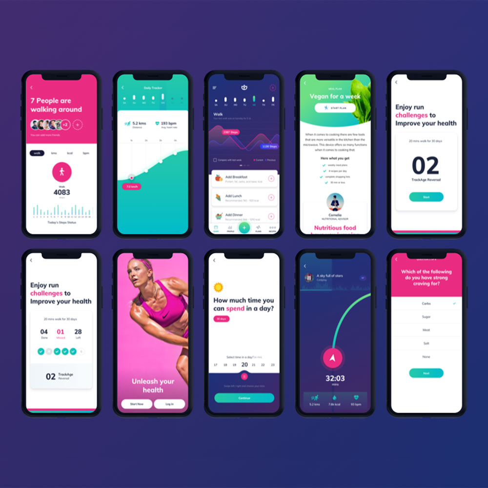 appUI02 Sports App UI/UX